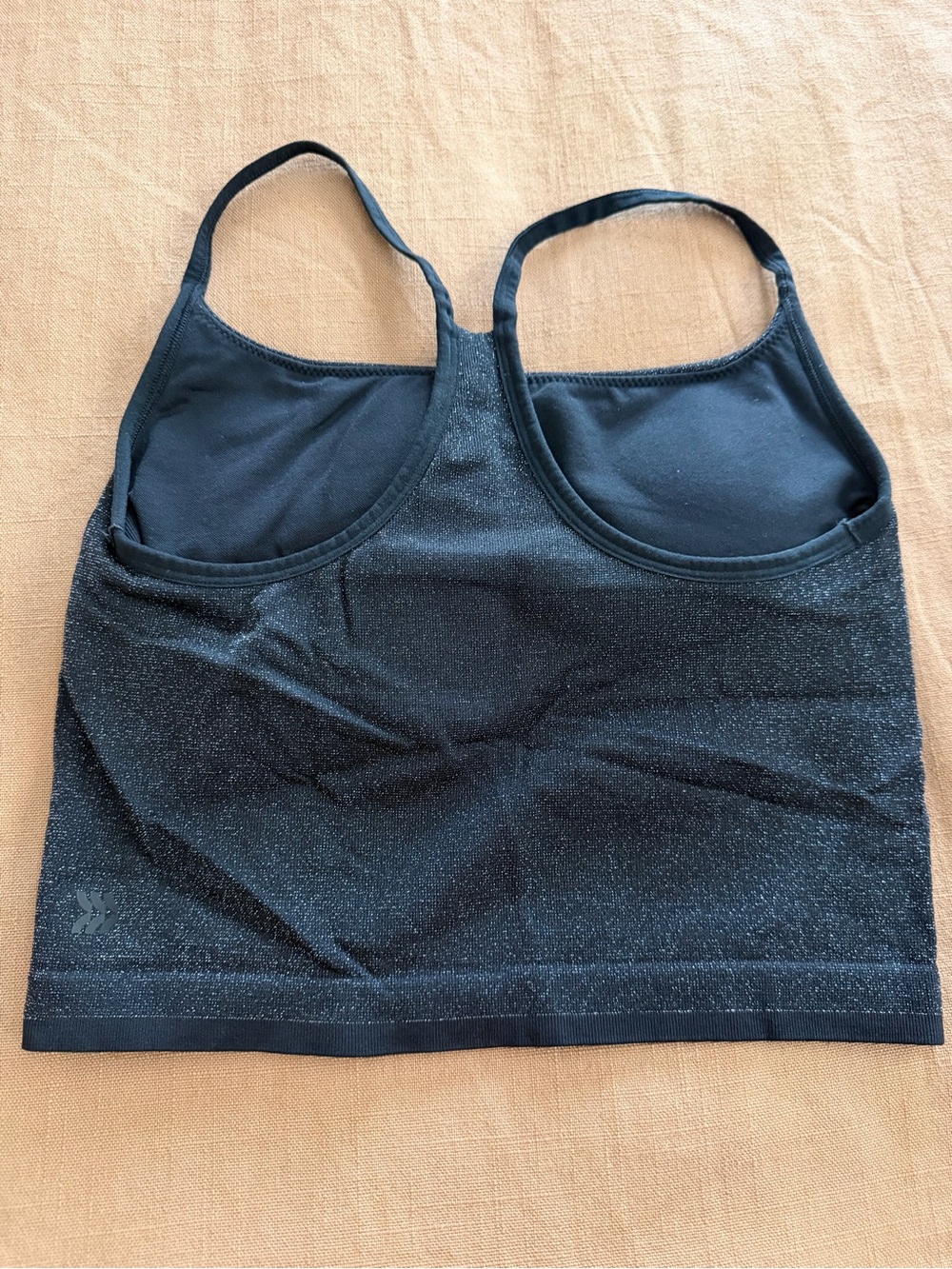 all in motion Black Sparkle Leggings & Bra Set - Size Med - Picture 5 of 7